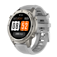 Strava 1.43'' Layar Amoled Panggilan BT Jam Tangan Pintar GPS 5ATM Jam Tangan Pintar untuk Pria Jam Tangan Olahraga Luar Ruangan Pelacak Oksigen Darah