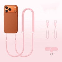 Mode 360 ° rotatif lanière de téléphone portable bilatéral réglable avec joint téléphone Anti-perte corde téléphone pour iPhone 17 16 15 14