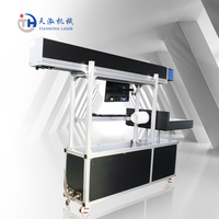 Machine de marquage laser CO2 à focalisation dynamique 3D grand format 100W 200W 250W, machine de gravure laser avec tube laser Reci