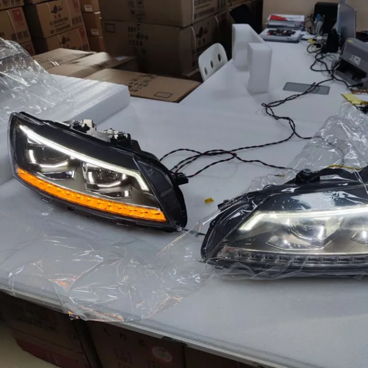 New Style led headlight For VOLKSWAGEN for Passat V6 B7 LED Head Light Projector Lens 2011-2015 year