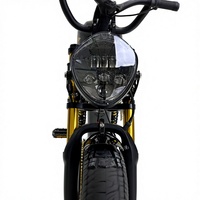 Vélo de montagne électrique pour adultes avec moteur arrière sans balais 48V, batterie au lithium double intégrée, alliage d'aluminium, 15AH, 60 km d'autonomie
