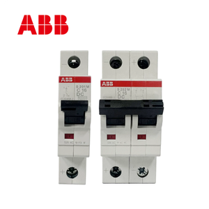 Disjoncteur miniature DC compatible <span class=keywords><strong>ABB</strong></span> S200M <span class=keywords><strong>S201M</strong></span> S202M S203M 1P 2P 3P 1A-63A pour systèmes solaires photovoltaïques et stockage d'énergie - Product Image 2