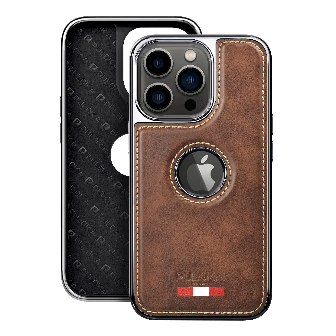 Trending customizable Pu Leather Shockproof Cell Phone Cases With Logo Hole Designer For iphone 15 promax 12 13 14 Pro Max