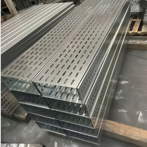 CE認証取得済み、カスタマイズ可能な、売れ筋の産業用建設換気型穴あき亜鉛メッキ鋼ケーブルトレイ - Product Image 5