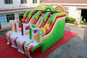 High Quality Inflatable Water Slide Adult Guangzhou Factory Pool Slide Commercial Grade Water Slide For Outdoor Event