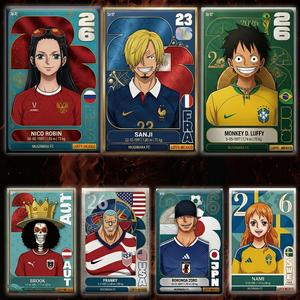 Affiche en carton imprimée couleur intégrale <span class=keywords><strong>One</strong></span> <span class=keywords><strong>Piece</strong></span>, carte Shikishi, <span class=keywords><strong>Luffy</strong></span> : Récompense de récompense de la prime, jeu de table, décoration murale, objet de collection - Product Image 3