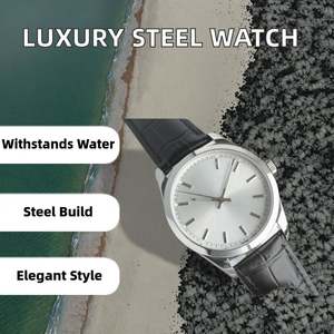 Montre mécanique de luxe de marque haut de gamme en acier inoxydable, résistante à l'eau, affichage à aiguilles, édition limitée, style tendance - Product Image 2