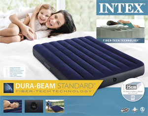 <span class=keywords><strong>Matelas</strong></span> <span class=keywords><strong>Gonflable</strong></span> <span class=keywords><strong>Intex</strong></span> 64758 Série DURA-BEAM de Haute Qualité Classique Floqué Deux Personnes pour Utilisation en Extérieur et Mobilier de Maison - Product Image 6