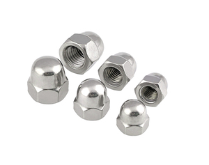 DIN1587 Tuercas hexagonales <span class=keywords><strong>de</strong></span> bellota <span class=keywords><strong>de</strong></span> acero inoxidable 304/316 Sujetadores galvanizados con tuercas ciegas abovedadas personalizables - Product Image 4