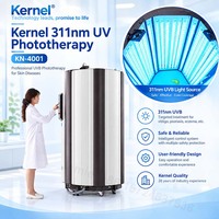 Lampe de photothérapie UVB 311nm pour irradiation corporelle complète, traitement par lumière UV pour le psoriasis et le vitiligo, corps entier