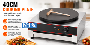 Manila 	 Máquina para hacer crepas eléctrica 	 Máquina automática para hacer injera continuamente en Etiopía 	 Formado de sambosas y panqueques - Product Image 3