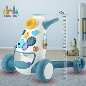 Andador Educativo Temprano <span class=keywords><strong>para</strong></span> Bebés Koing con Marco de Plástico, Juguete de Empuje con Ruedas - Product Image 5