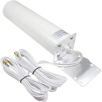 Antenne optique cylindrique extérieure 3G 4G LTE avec amplificateur et régulateur de barillet 698-960/1710-2700MHz 16-18dBi VSWR 2.5 10W