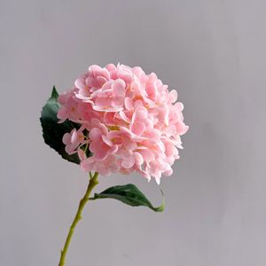 High Quality Real Touch <strong>Artificial</strong> Big <strong>Hydrangea</strong> 180Petals Luxury Latex <strong>Hydrangea</strong> Flower Green Flowers for Interior Events - Product Image 5