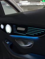 Pour Mercedes-Benz W205 X253 C253 GLC 2015-2021 : Kit d'éclairage d'ambiance dynamique pour tableau de bord, accessoires de mise à niveau de l'éclairage intérieur de voiture