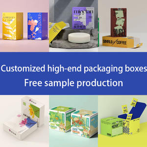 Caja de barra de chocolate de trufa larga de lujo con forma personalizable de laminación mate brillante para embalaje de regalo de vela de azúcar de goma de mascar - Product Image 5