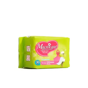 Oem Descartável Respirável Mulheres Panty Liner Senhoras Maternidade Almofadas Sanitárias Orgânicas Biodegradáveis Para Mulheres Menstrual