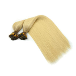 ウエフトエクステンション12aグレードダブルドローハンドタイ横糸卸売工場価格オンブルカラーハンドタイ横糸エクステンションスラブ - Product Image 4