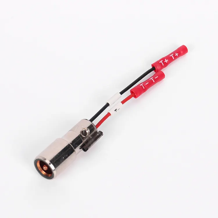 Type K dia 3mm Simplex SS316 600mm Length Thermocouple with ceramic female connector