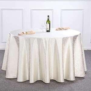 China Supplier's Personalized Golden Arrival <b>Table</b> Cover Printed Woven Spandex Polyester Fabric <b>Table</b> <b>Cloth</b> - Product Image 3