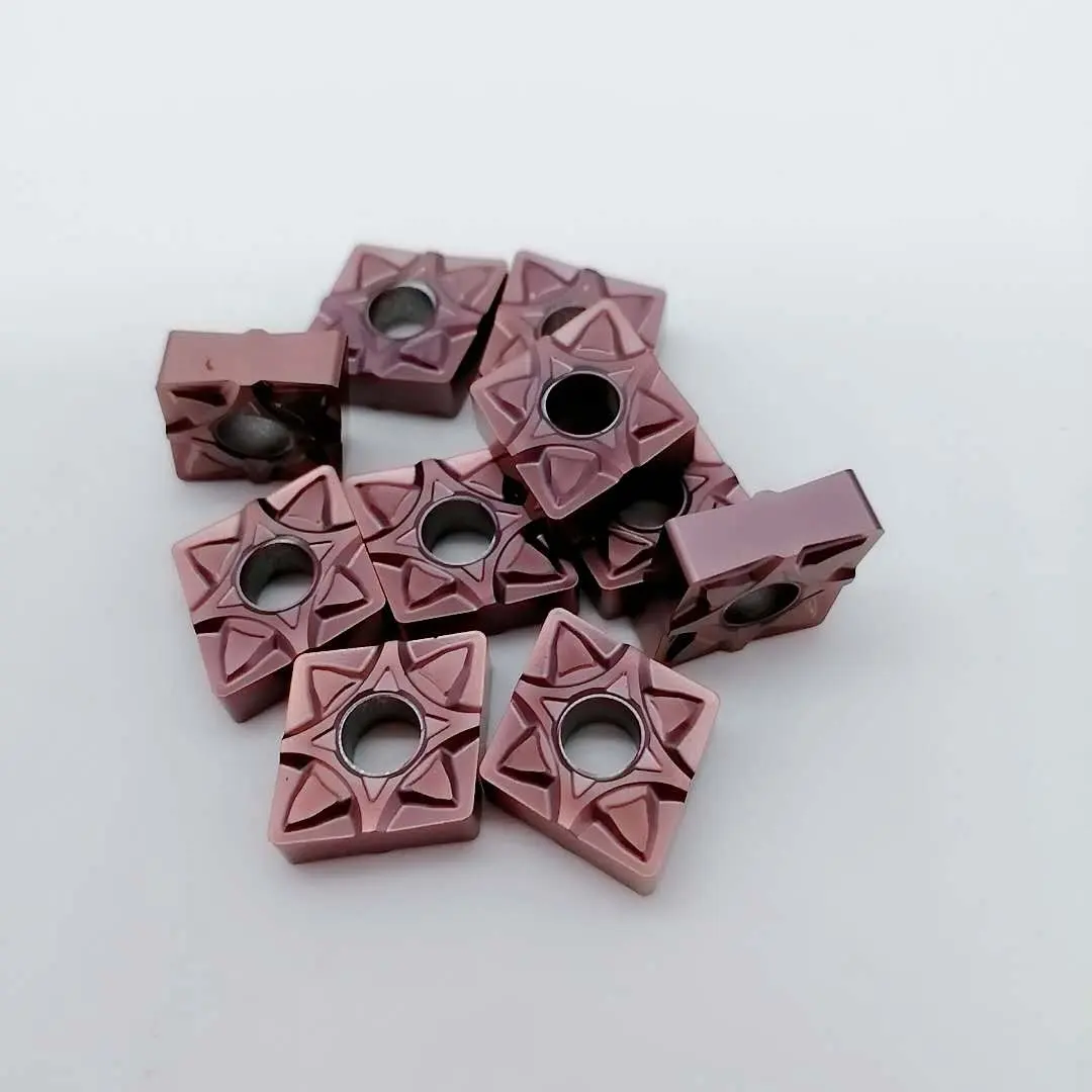 Tungsten Carbide Inserts CNMG120408 for Processing Stainless Steel