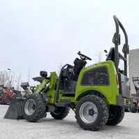 EVERUN EREL05 500kg CE EPA Mini Kompakter Landwirtschafts- Bau- und Garten-Knickgelenk-Elektro-Radlader