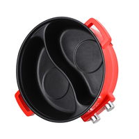Vente d'usine - Marmite électrique 5L 1600W antiadhésive, multi-cuiseur portable avec réglage de la température pour les appareils électroménagers de cuisine
