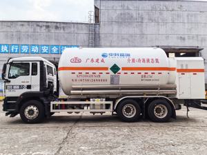 Жидкий азот Криогенное транспортное технологическое оборудование сжиженный газ цистерны грузовик - Product Image 2