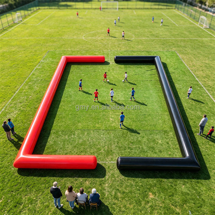 Australian Inflatable Game Professional Soccer Pitch Football Stadium Stands Container Inflatable ...