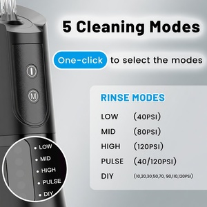 <span class=keywords><strong>Irrigador</strong></span> Bucal Inalámbrico WIBOTON con Modo DIY, 1800 Pulso/Min, Limpieza Profunda, Eliminación de Placa, para <span class=keywords><strong>Uso</strong></span> <span class=keywords><strong>Diario</strong></span> - Product Image 6