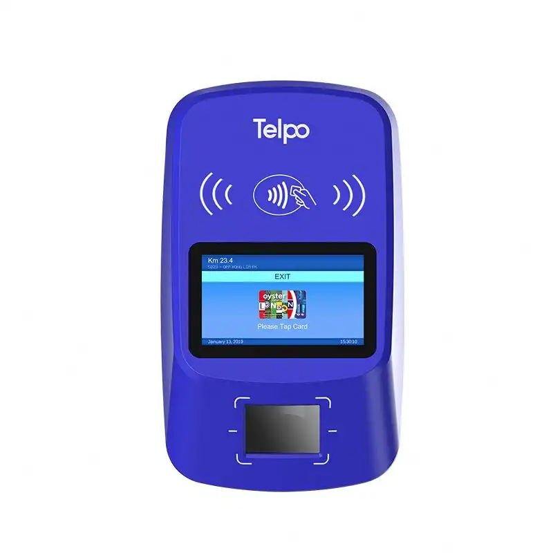 शीर्ष 10 पीओएस ब्रांड Telpo वेंडिंग पीओएस टर्मिनल एनएफसी के साथ बस टिकट मशीन/qr कोड