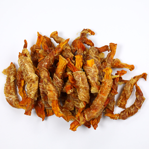 อาหารสุนัขแบบกระตุกไก่ห่อฟักทองสำหรับฝึกสุนัขขนมสุนัขแบบสั่งทำได้ - Product Image 5