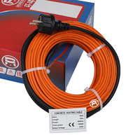 Cable Calefactor para Concreto con Certificación CE EAC de HRBHS para Curado Acelerado de Concreto con Potencia de Salida de 36Wm a 40Wm