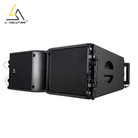 Haut-parleur Line Array longue portée à guide d'ondes réglable L-solution K210 double 10 pouces