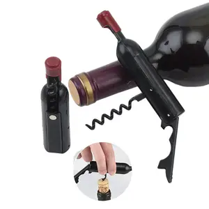 customised Plastic With Stainless Steel Wine Opener Fridge Magnetic Bottle Opener Souvenir magnetic decoration