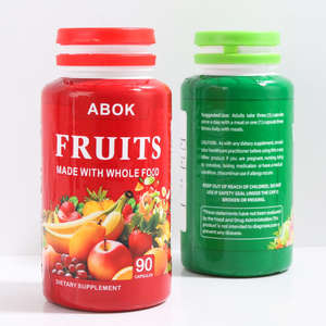 Cápsulas Dietéticas de Alimentos Integrales, 90 Unidades, Suplemento Nutricional a Base de Frutas, Sin Aditivos, Extracto de Frutas - Product Image 1