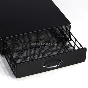 Cajón de almacenamiento K-cup, organizador de cápsulas de <span class=keywords><strong>café</strong></span>, cajón de almacenamiento para cápsulas - Product Image 4