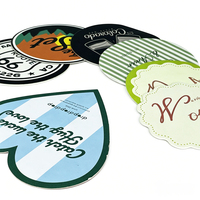 Sous-verres personnalisés pour boissons, ensemble de sous-verres carrés personnalisés, sous-verres en papier absorbant pour café, bière, utilisation en bar