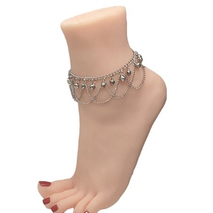 Bracelet de cheville à la mode pour femme, style bohème, avec pompon ondulé - Product Image 4
