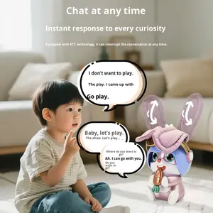 Robot de Compañía Inteligente con IA, Conejo Volador, Juguete para Niños, ABS y Metal, con Wi-Fi, para Educación Temprana - Product Image 4