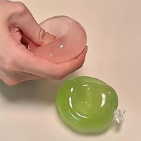Balle anti-stress en TPR moulable à l'huile de coco, jouet sensoriel pour adultes, adolescents, bureau et cadeau de fête