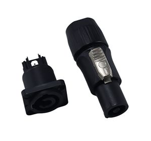 3 P Nylon nhà ở 20A định hướng thẳng 3 pin kết nối đồng điện vào/ra Cáp <span class=keywords><strong>LED</strong></span> Chiếu Sáng Sân khấu Chassis ổ cắm kết nối - Product Image 5