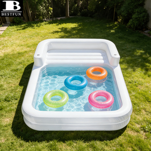 <span class=keywords><strong>Piscine</strong></span> gonflable en PVC en forme de canapé, confortable, pour la détente à la maison, dans le jardin ou lors de fêtes. - Product Image 2
