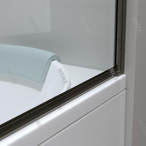 Haute qualité 6mm facile à nettoyer charnière en verre douche écran de bain panneau unique du fabricant chinois pour l'utilisation de la salle de bain - Product Image 3