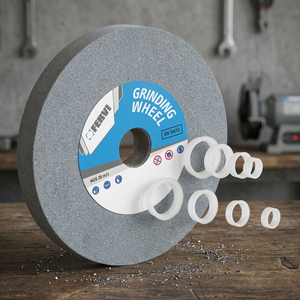 Meules abrasives FERVI MOLA en corindon gris 46 Grana 200x25x32mm 3350 tr/min - Product Image 3