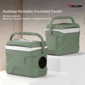 28L Lightweight Speaker Camping <b>Cooler</b> <b>Box</b> Insulated Portable <b>Ice</b> <b>Cooler</b> for Outdoor Picnics, Gatherings, Road Trips & Travel - Product Image 1