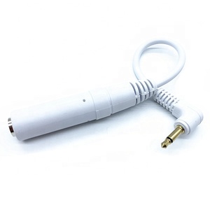 Индивидуальный 3 м прозрачный 6,35 мм разъем для 6,35 мм аудио кабель для стерео гитарного микшера - Product Image 5