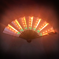 Ventilateurs à main à led haute luminosité avec télécommande multicolore pour KTV Party Birthday