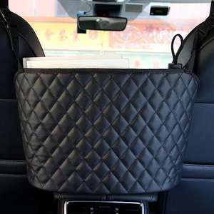 Empresa más vendida, accesorios para coche, bolsa de almacenamiento multifuncional de cuero Pu para coche, organizador de asiento trasero para coche - Product Image 6
