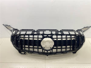 <span class=keywords><strong>Cadre</strong></span> de calandre en ABS argenté noir AMG GT GTS C190 pour Mercedes-Benz AMG GT GTS C190 2014-2017, best-seller - Product Image 6